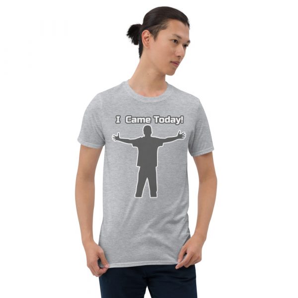 Silhouette Man Came Today - T-Shirt - Image 4