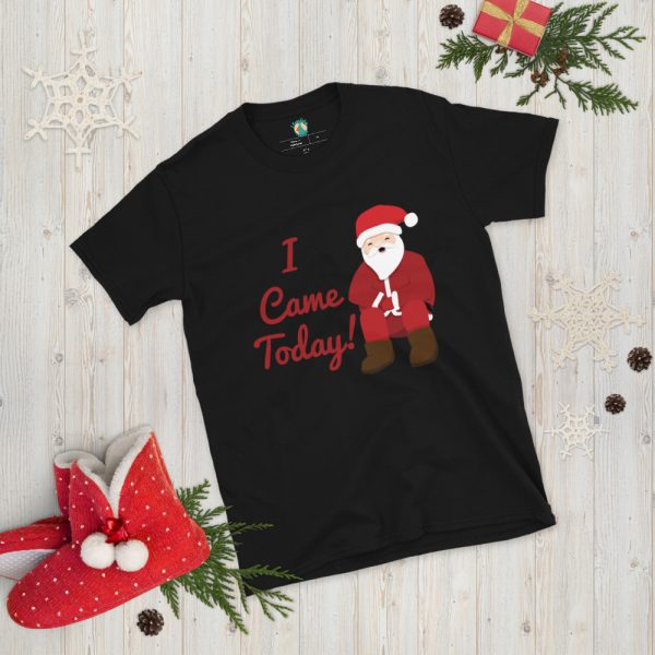 Santa's O Face Came Today! Unisex T-Shirt - Image 2