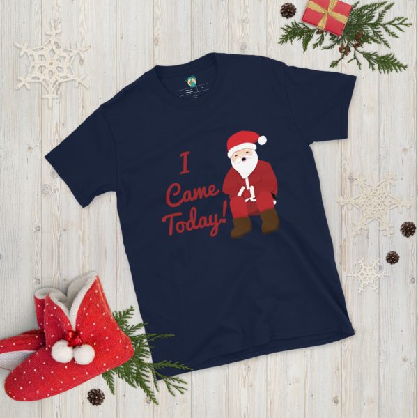 Santa's O Face Came Today! Unisex T-Shirt - Image 3