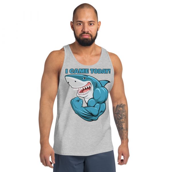 Sharkman Came Today! Gym Tank Top - Image 7