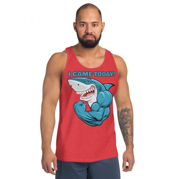 Sharkman Came Today! Gym Tank Top - Image 6