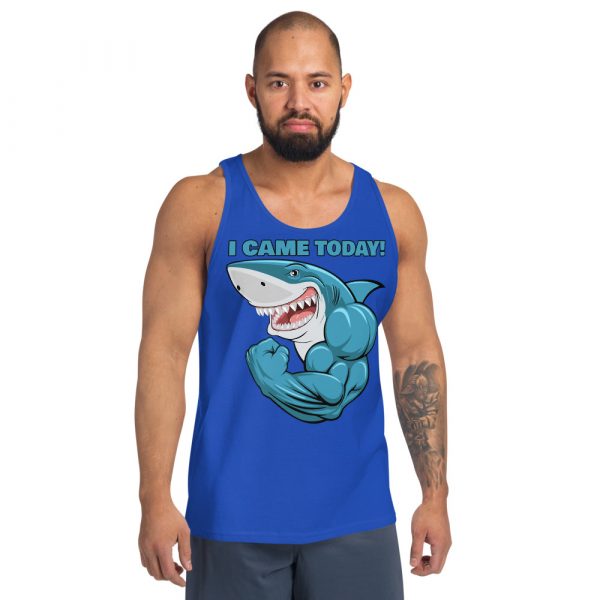 Sharkman Came Today! Gym Tank Top - Image 5