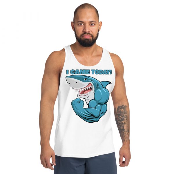 Sharkman Came Today! Gym Tank Top - Image 8