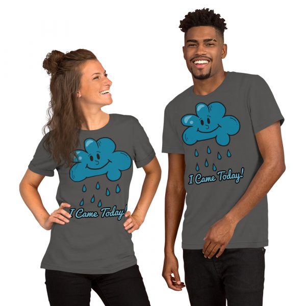 Smiley Cloud Came Today! Premium Unisex T-Shirt - Image 6