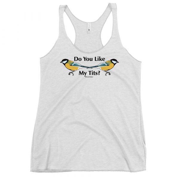 Do You Like My Tits? #ICameToday! Women's Racerback Tank - Image 2