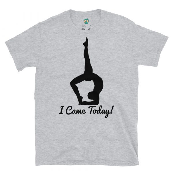 Silhouette Yogi Came Today! Unisex T-Shirt - Image 2