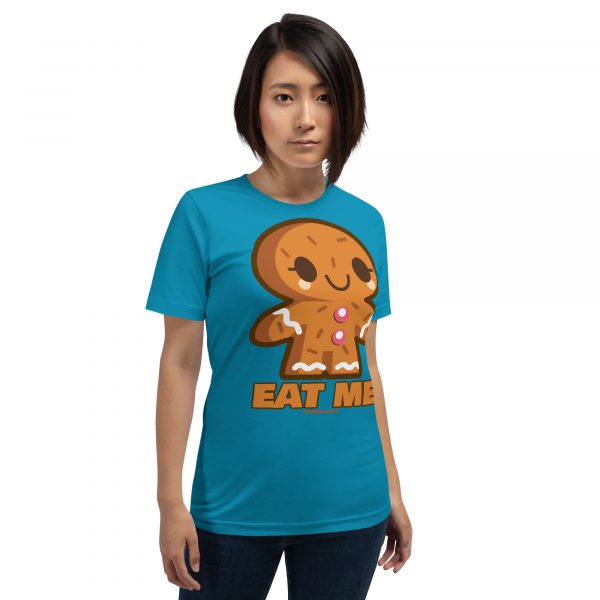 Eat Me Gingerbread Person #ICameToday Premium Women's t-shirt - Image 7