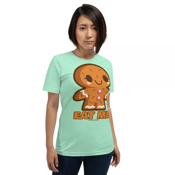 Eat Me Gingerbread Person #ICameToday Premium Women's t-shirt - Image 13