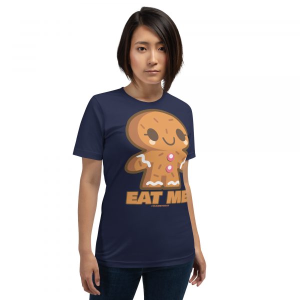 Eat Me Gingerbread Person #ICameToday Premium Women's t-shirt - Image 3