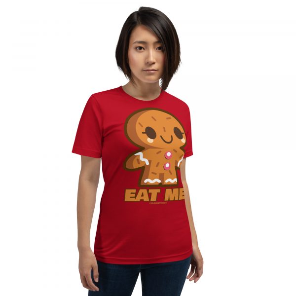 Eat Me Gingerbread Person #ICameToday Premium Women's t-shirt - Image 4