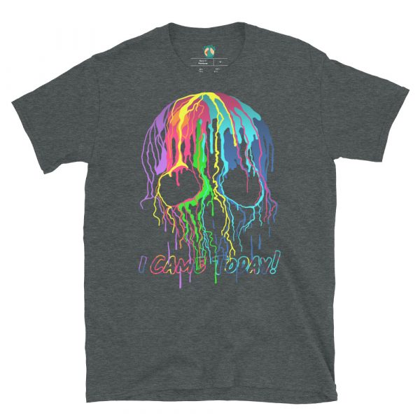 Dripping Pride Skull Came Today!  Unisex T-Shirt - Image 3