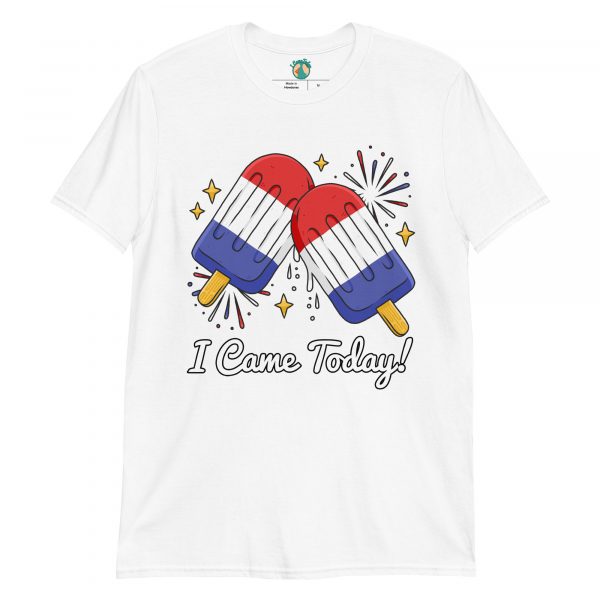 Red White and Blue Popsicles Came Today! Unisex T-Shirt