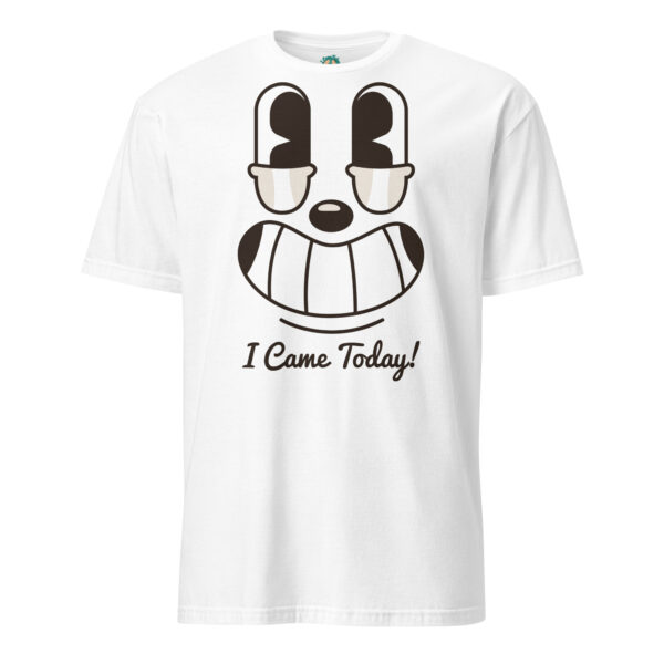 Retro Cartoon Smile Came Today! Unisex T-Shirt - Image 2