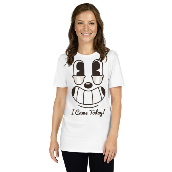 Retro Cartoon Smile Came Today! Unisex T-Shirt - Image 3