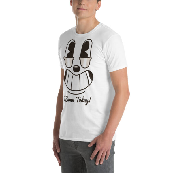 Retro Cartoon Smile Came Today! Unisex T-Shirt - Image 4